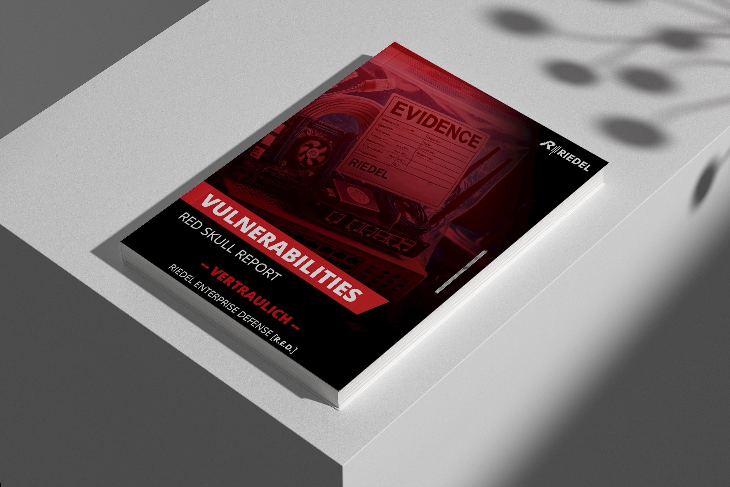 mockup red vulnerability scan